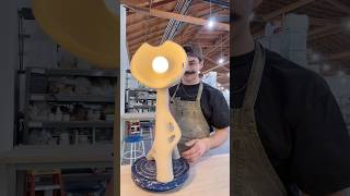 Making a ceramic lamp ￼ [upl. by Gruver]