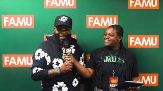 INTERVIEW WITH CHICO BEAN  JANELLEISMAY at FAMU 2023 HOMECOMING COMEDY SHOW [upl. by Asillam417]