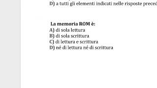 Concorsi Pubblici Informatica  cultura generale seconda parte [upl. by Kere]