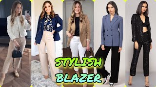 Blazer Outfit Ideas ☝️🧥 Formal Blazer Outfits for Women [upl. by Michigan]