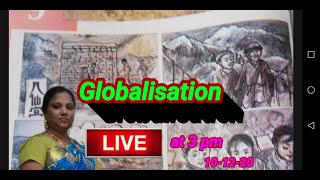 Globalisation part1class 10th EMampTM Social Studies APampTS [upl. by Atinihc]