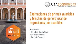 38 Estimaciones de primas salariales y brechas de género  Económicas UBA [upl. by Jessamine]