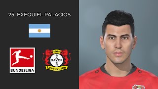 Exequiel Palacios Bayer Leverkusen  PES 2018 [upl. by Reiss]