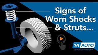 How to Tell Shocks and Struts Are Worn  Guide to Test Signs and Symptoms [upl. by Diskson665]