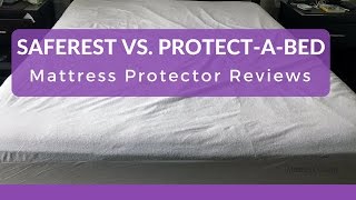 Mattress Protector Reviews SafeRest Vs ProtectABed [upl. by Earley]