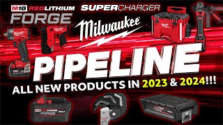 NEW Milwaukee Tools From Pipeline New Tools for 2023 amp 2024 [upl. by Darraj960]