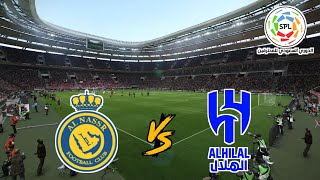 AL NASSR FC vs AL HILAL SFC  SAUDI PRO LEAGUE 20242025  FOOTBALL LIFE 2025 [upl. by Joeann975]