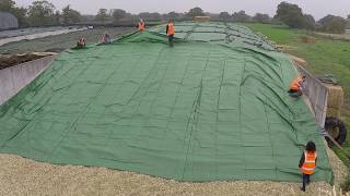 Silostop silage protection system in action [upl. by Rocher]