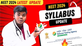 Biggest Update for NEET 2024✅Aspirants 🔥Finally NTA released Syllabus 😱 [upl. by Enirehtahc]