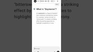 What is quotOxymoronquot [upl. by Slayton394]