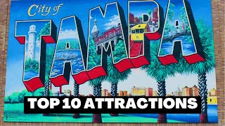 Top 10 Things to Do in Tampa Florida [upl. by Alleon416]