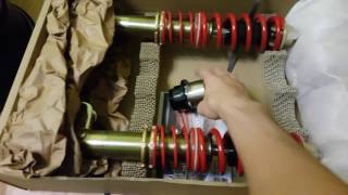 Suspensie reglabila Supersport unboxing [upl. by Kinata]