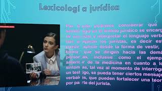 REDACCIÓN Y LEXICOLOGÍA JURÍDICA [upl. by Brotherson]