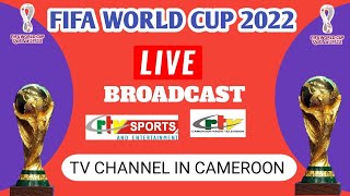 New World Sports amp CRTV live broadcast FIFA world cup 2022 in Cameroon [upl. by Etienne]