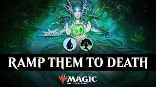 💧🌳 Tatyova Benthic Druid Commander Simic Landfall  Historic Brawl MTG Arena Gameplay [upl. by Priebe]