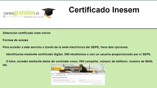 Certificado inem [upl. by Wakerly898]