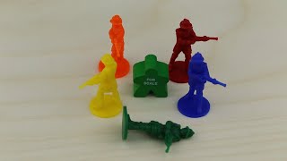 Soldier Set  Board Game Pieces from The Game Crafter [upl. by Nayarb703]