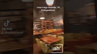 Hotel Indigo Nashville TN ridingwithkurt [upl. by Hteik]