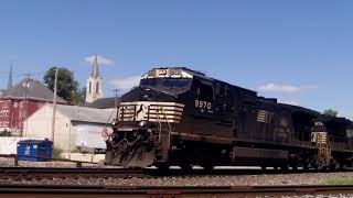 NS 181  LOGANSPORT IN 5 30 24 NS 9970 NS 9753 [upl. by Eenram]