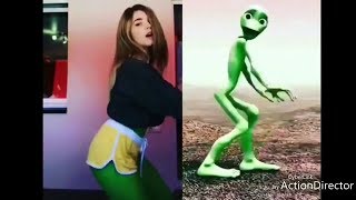 Dame Tu Cosita Green Alien Dance Alien Dance [upl. by Baum652]