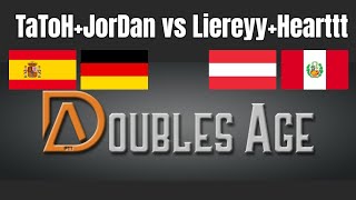 TaToHJorDan vs LiereyyHearrttt  Doubles Age [upl. by Zoa]