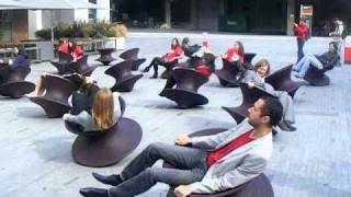 Thomas Heatherwicks Spun installation in Southbank Centre Square [upl. by Alcine391]