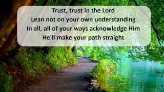 Trust in the Lord  Lyrics Hillsong [upl. by Genevra972]