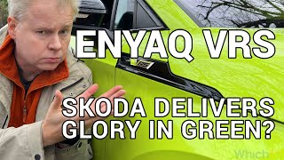 Skoda Enyaq Coupe iV vRS 2023 Review fast enough for the vRS badge  WhichEV [upl. by Eldora]