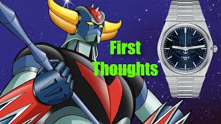 First Thoughts Tissot PRX UFO Robot Grendizer [upl. by Inhoj]