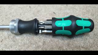 Wera Ratchet Screwdriver [upl. by Melvena794]