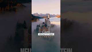 Castle on the hill  Neuschwanstein castle  cinematic drone footage castleonthehill ukshort 123 [upl. by Theurich]