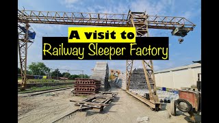 A visit to Sleeper factory  High Speed Trains Are Impossible Without PSC Sleepers [upl. by Ahsille]