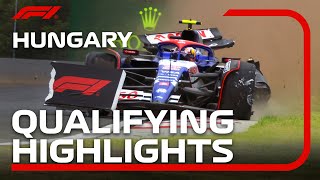 Qualifying Highlights  2024 Hungarian Grand Prix [upl. by Shoshana51]