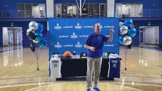 2024 IMGA Basketball Commitment Ceremony [upl. by Maison176]