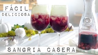 Como Hago Sangria  Ingredientes Fáciles [upl. by Ahidam817]