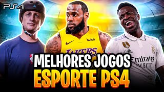 TOP 13 MELHORES JOGOS de ESPORTES para PS4 que Você Não Pode Perder [upl. by Lindley]