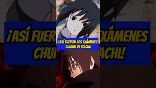 así fueron los Exámenes Chunin de Itachi naruto otakus anime narutoshippuden [upl. by Atnauqahs]