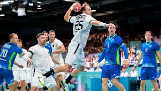 Olympische Spiele 2024 Handball Deutschland gegen Slowenien Talk [upl. by Narok333]