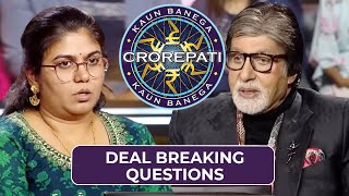 KBC Hindi  किस Question पर इस Contestant को नहीं आ रही Connectivity  KBC India [upl. by Airdnas]