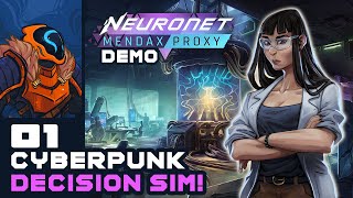 Running A Futuristic City As An Experimental AI  Neuronet Mendax Proxy Demo  Sponsored  Ep 1 [upl. by Siulesoj]