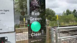 Burdett Farm MWL Foot Level Crossing Gloucestershire Friday 05072024 [upl. by Odracir]