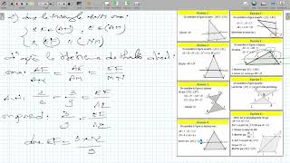 THEOREME DE THALES EXERCICE [upl. by Fuller]