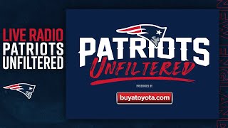 LIVE Patriots Unfiltered 49 Kyle Dugger ReSigning Players Return to Work Draft Talk [upl. by Nylorak]