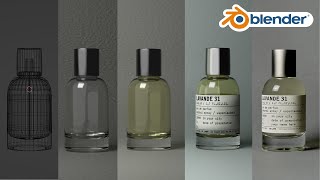 Product Design Tutorial with Blender Perfume Bottle [upl. by Hake869]