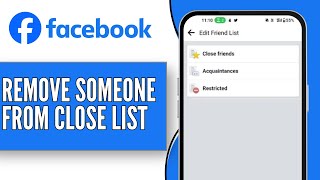 How to Remove Someone from Facebook Close Friends 2024 [upl. by Garrett]