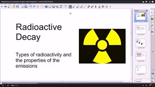 Radioactivity and properties of alpha beta and gamma  A level and IB Physics [upl. by Muffin449]