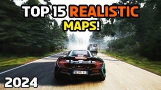 TOP 15 Realistic Maps for ASSETTO CORSA in 2024  Traffic [upl. by Tra]