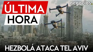 ÚLTIMA HORA  Hezbolá lanza misiles balísticos contra Tel Aviv alerta de emergencia en Israel [upl. by Riesman]