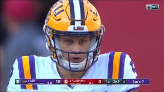 2019  LSU Tigers at Alabama Crimson Tide in 40 Minutes [upl. by Adnaloj]