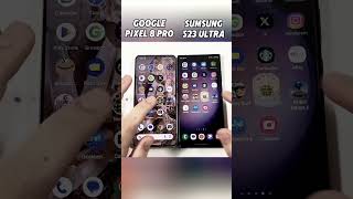 Samsung S23 Ultra vs Google Pixel 8 Pro Speed Test 🚀 Who’s the REAL King 👑shortsviralvideo [upl. by Eiderf]